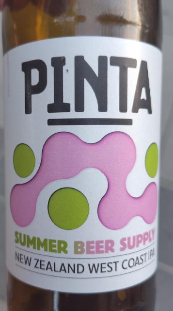Pinta Summer Beer Supply New Zealand 6.5%, Browar PINTA, Poland