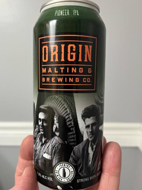 Pioneer IPA 6.5%, Original Malting & Brewing Co., Canada