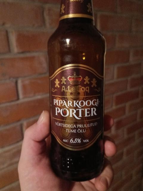 Piparkoogi Porter, A. Le Coq (Olvi)