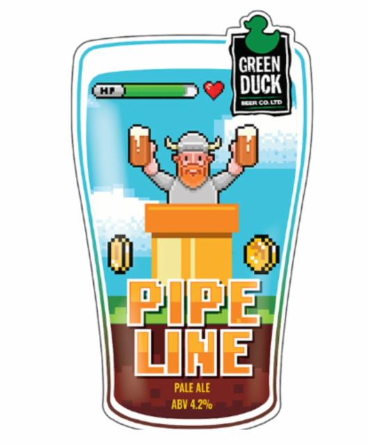 Pipe Line 4.2%, Green Duck Beer Co., England