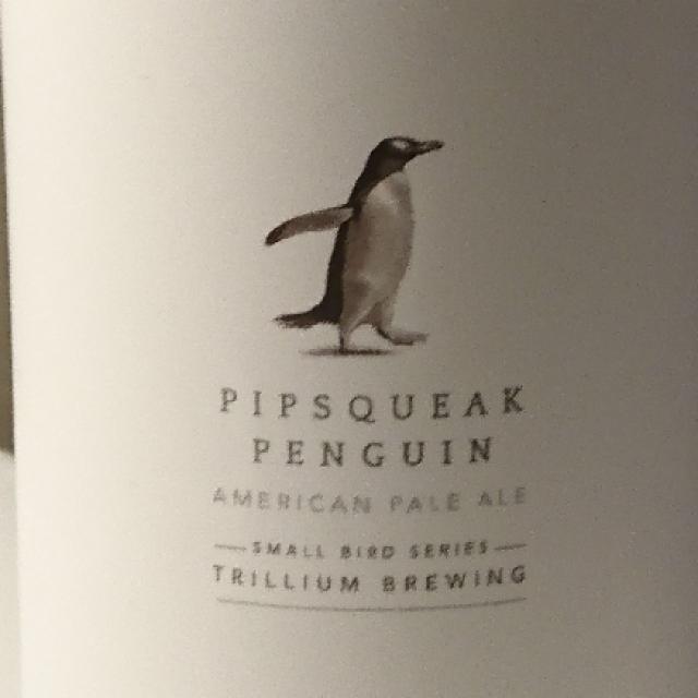 Pipsqueak Penguin American Pale Ale 4.9%, Trillium Brewing Company, United States