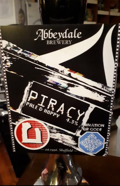 Piracy 4.3%, Abbeydale Brewery, England