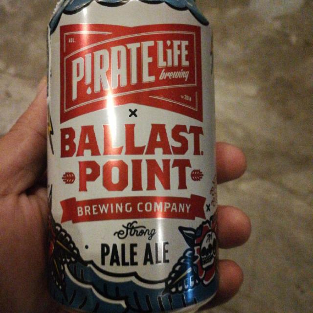 Pirate Life Brewing x Ballast Point Pale Ale 6.0%, Ballast Point Brewing Company, United States