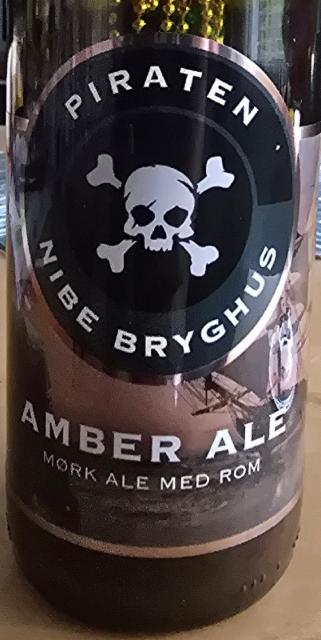 Piraten Amber Ale 6.0%, Nibe Bryghus, Denmark