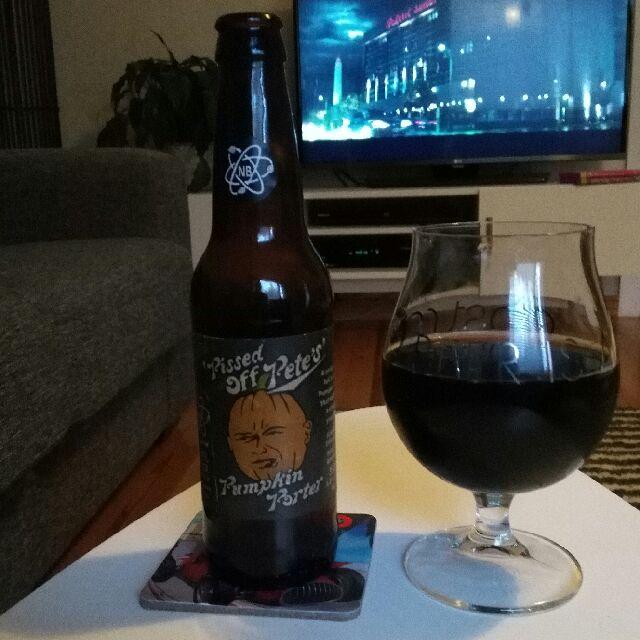 Pissed Off Pete's Pumpkin Porter 6.0%, Nickel Brook Brewing Co, Canada