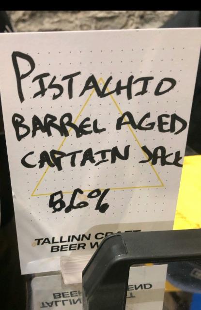 Pistachio Barrel-aged Captain Jack 5.6%, Coppertail Brewing Co, United States