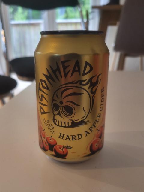 Pistonhead Hard Apple Cider 6.0%, Spendrups Bryggeri, Sweden