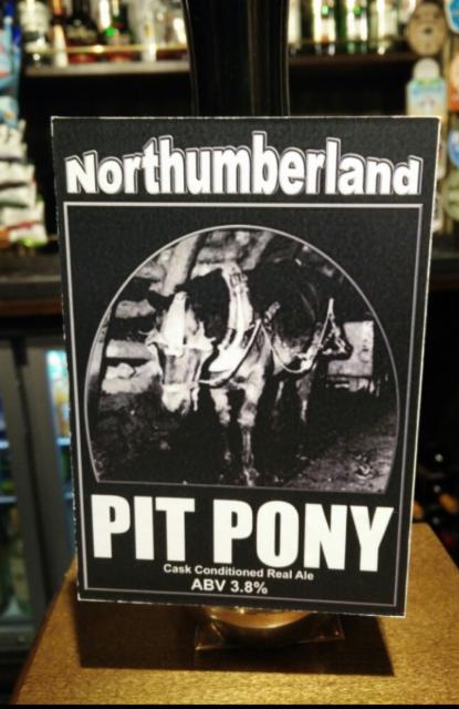 Pit Pony 3.8%, Northumberland Brewery, England