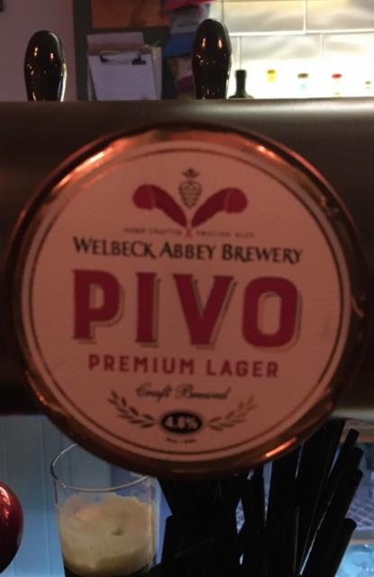 Pivo 4.8%, Welbeck Abbey Brewery, England