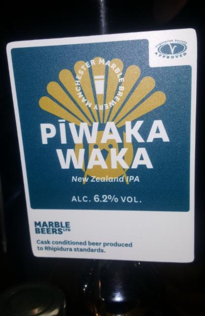 Piwakawaka 6.2%, Marble Beers, England