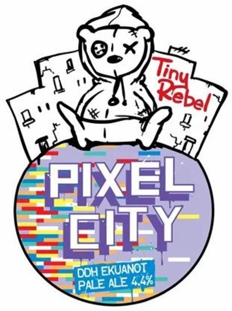 Pixel City 4.4%, Tiny Rebel Brewing, Wales