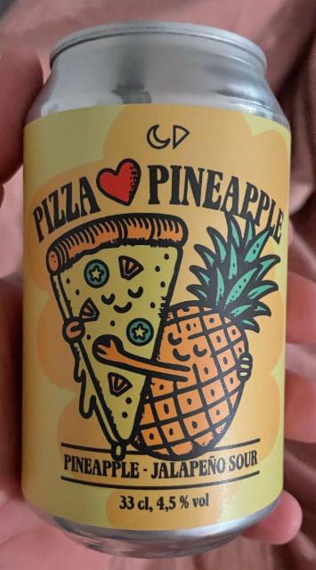 Pizza ❤️ pineapple, Ofrälse Brygghus