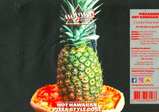 Pizzagedon Hot Hawaiian Edition 6.0%, Mogwaï Beer Company, France