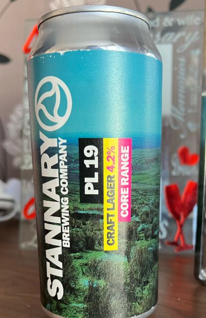 PL 19 4.2%, Stannary Brewing Company, England