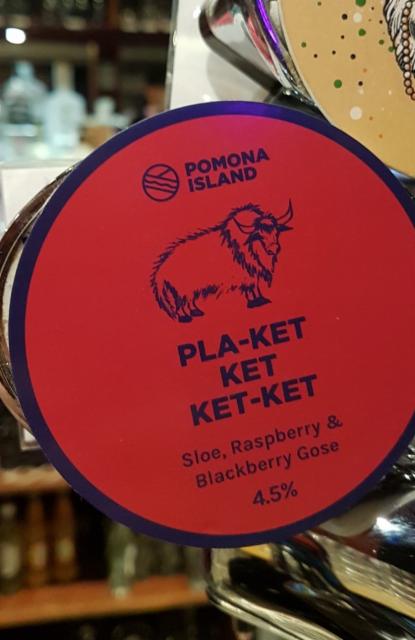 Pla-Ket Ket Ket Ket 4.5%, Pomona Island Brew Co, England