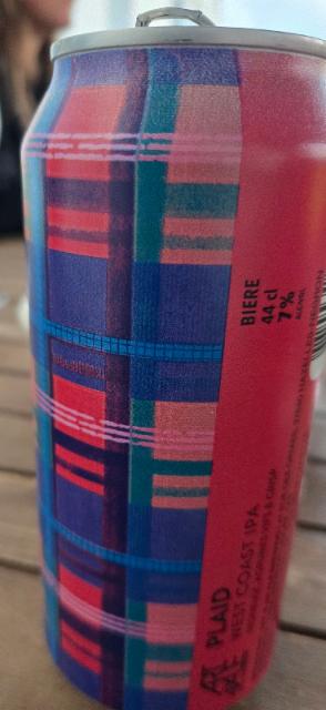plaid west coast ipa art is an ale 7.0%, Art Is An Ale Brewing, France