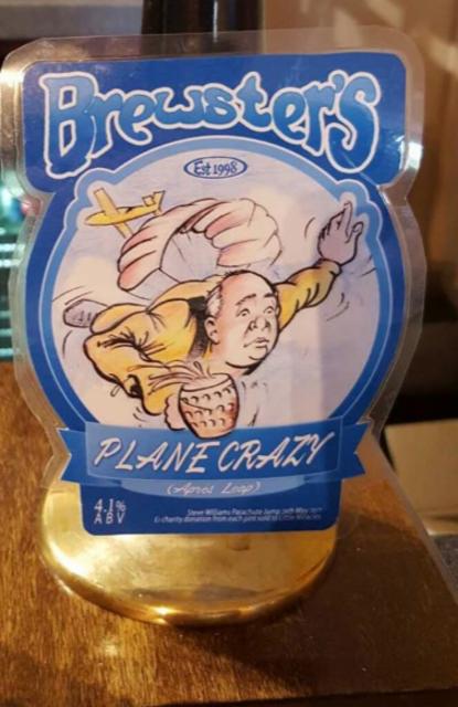 Plane Crazy 4.1%, Brewster's Brewery, England