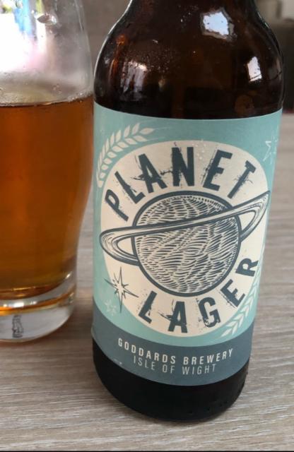 Planet Lager 4.6%, Goddards Brewery, England