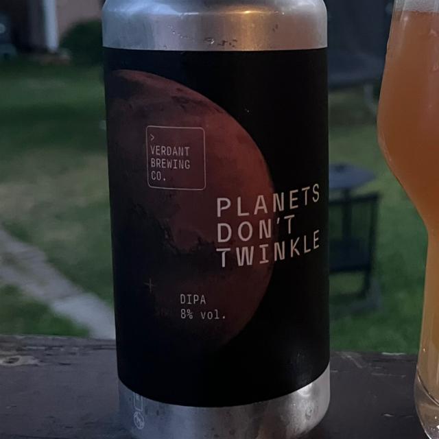 Planets Don't Twinkle 8.0%, Verdant Brewing Co., England
