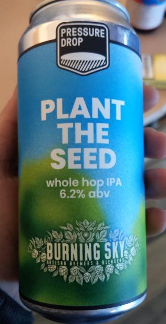 Plant The Seed 6.2%, Pressure Drop Brewing (UK), England