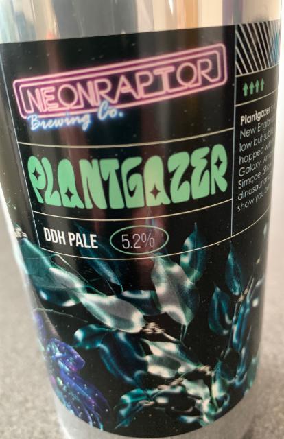 Plantgazer 5.2%, Neon Raptor Brewing Co., England