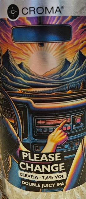 Please Change 7.6%, Croma Beer, Brazil