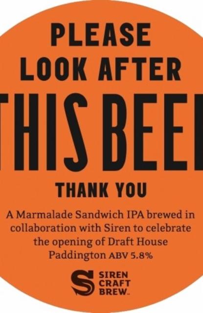 Please Look After This Beer 5.8%, Siren Craft Brew, England