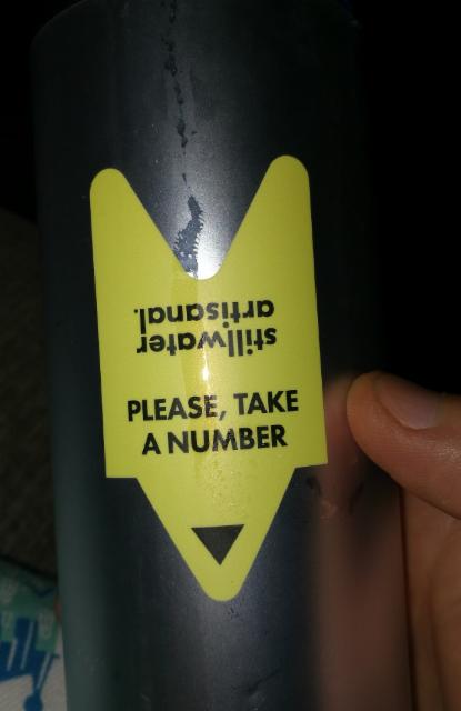 Please, Take A Number 8.0%, Stillwater Artisanal, United States