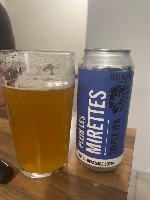 Plein Les Mirettes 9.8%, Brasserie Tête Haute, France