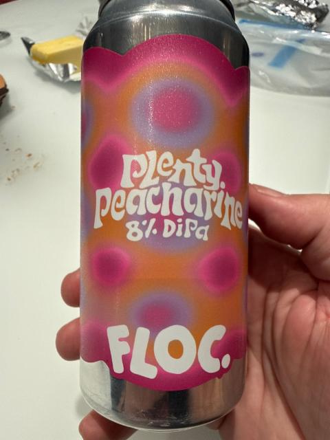 Plenty Peacharine 8.0%, Floc. Brewing, England