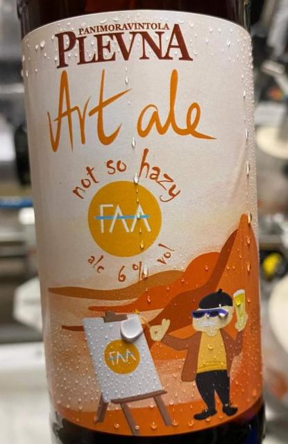 Art Ale Not So Hazy 6.0%, Plevna / Koskipanimo, Finland