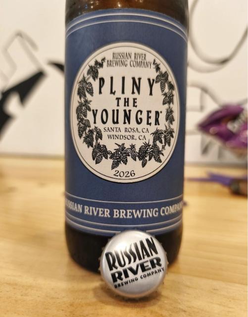 pliny the younger 2026 10.3%, Russian River Brewing Company, United States