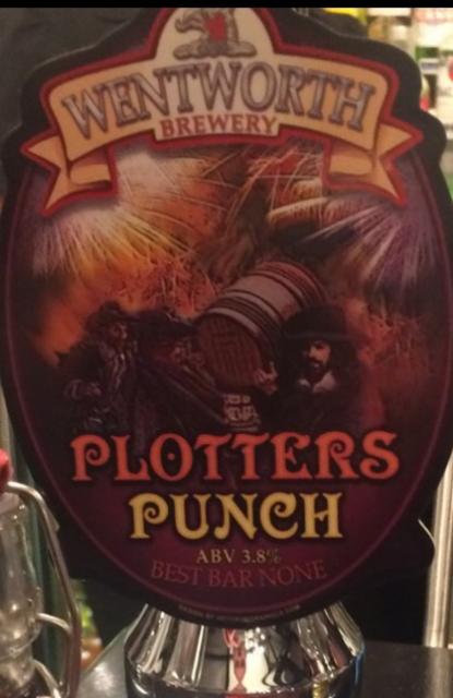 Plotters Punch 3.8%, Wentworth Brewery, England