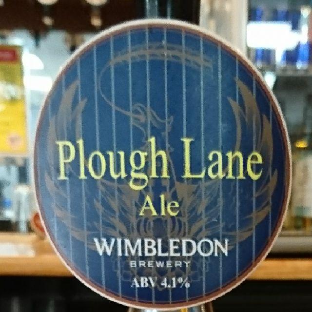 Plough Lane Ale 4.1%, Wimbledon Brewery, England