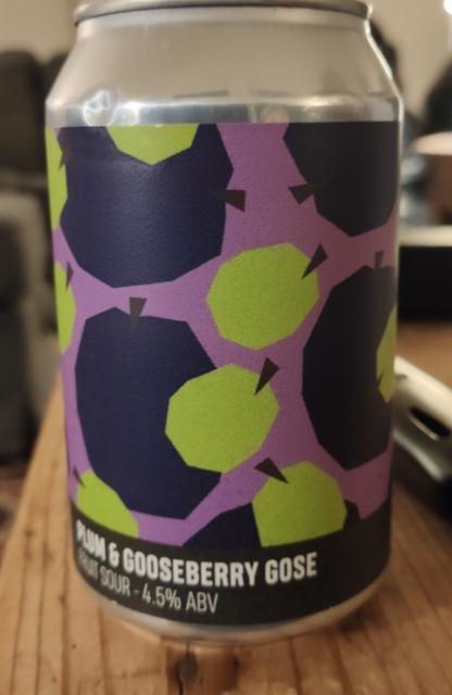 Plum & Gooseberry Gose 4.5%, Howling Hops, England