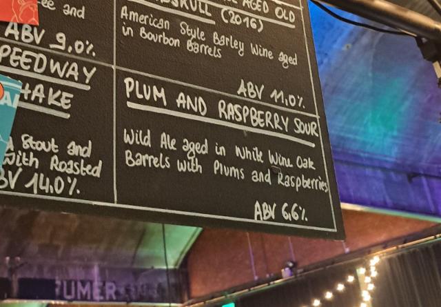 Plum And Raspberry Lambic 6.6%, Alesmith Brewing Company, United States