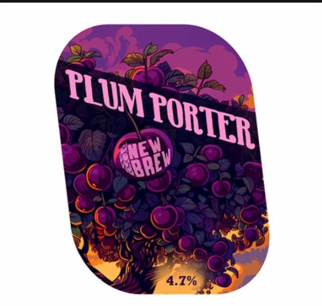 Plum Porter 4.7%, New Brew, England