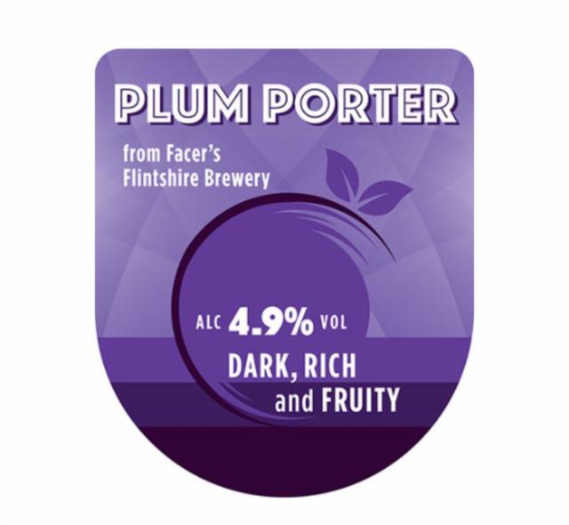 Plum Porter, Facer's Flintshire Brewery