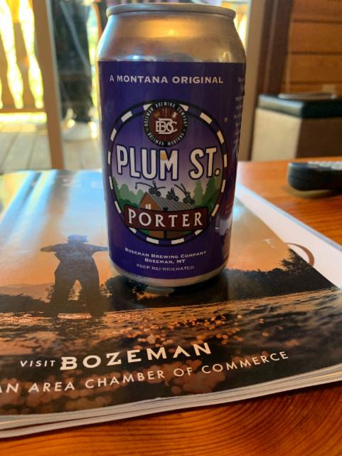 Plum St. Porter 6.0%, Bozeman Brewing Company, United States