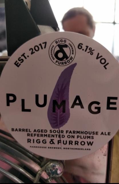 Plumage 6.1%, Rigg & Furrow Farmhouse Brewery, England