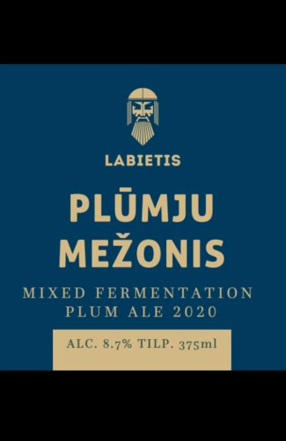 Plūmju Mežonis 8.7%, Labietis, Latvia
