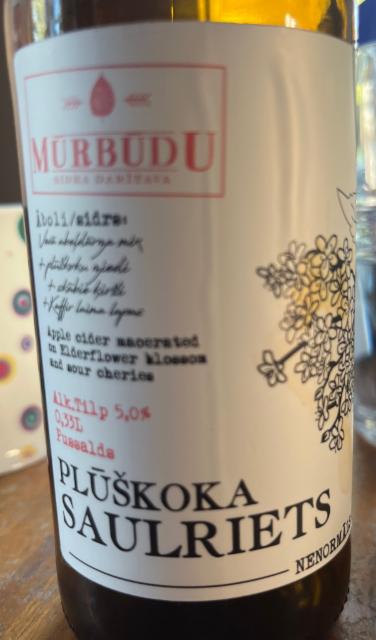 Plūškoka, Mūrbūdu Sidra Darītavas