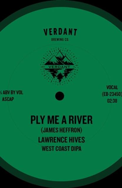 Ply Me A River 8.0%, Verdant Brewing Co., England