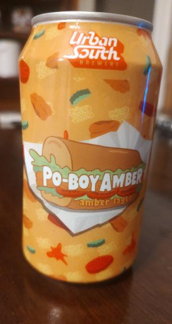 Po-Boy Amber 4.5%, Urban South - HTX, United States