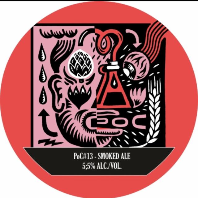 PoC#13 Smoked Ale 5.5%, Totenhopfen Brauhaus, Luxembourg