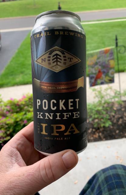 Pocket Knife Hazy IPA 6.5%, New Trail Brewing Co, United States