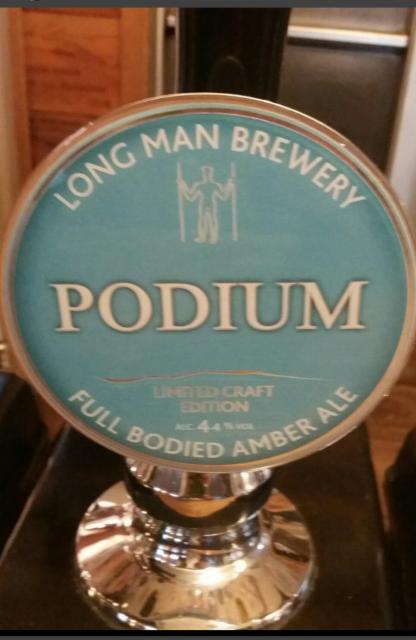 Podium 4.4%, Long Man Brewery Ltd, England