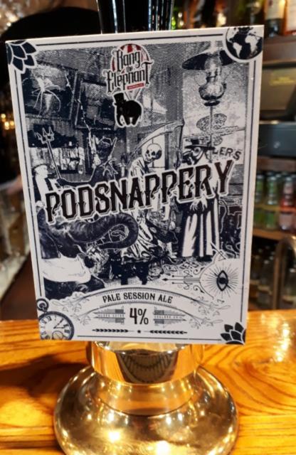 Podsnappery 4.0%, Bang The Elephant Brewing co, England