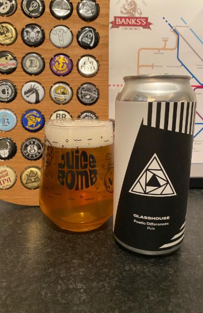 Poetic Differences 5.4%, Glasshouse Beer Co., England