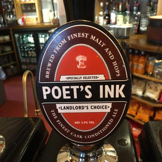 Landlord's Choice Poet's Ink 3.9%, Keswick Brewing, England